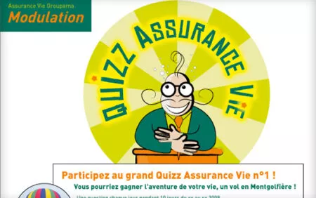 Groupama Modulation, Quizz assurance