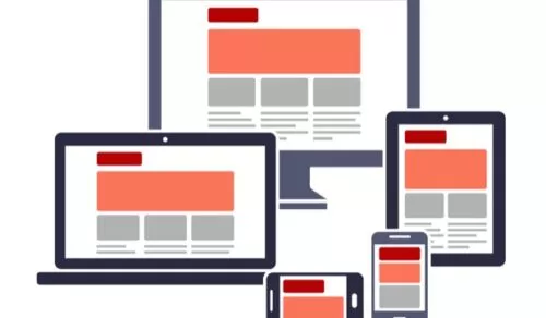 Illustration du Concept de Responsive Design